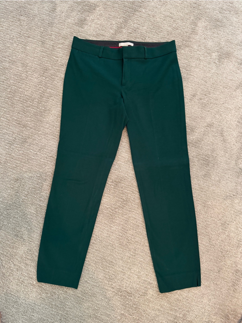 Banana Republic Forest Green Sloan Fit Pants